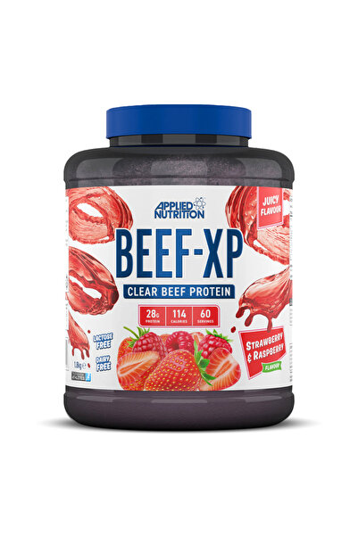 applied nutrition Beef XP Protein Isolate Strawberry & Rassberry, Zero Sugar, Low Fat, 1.8kg