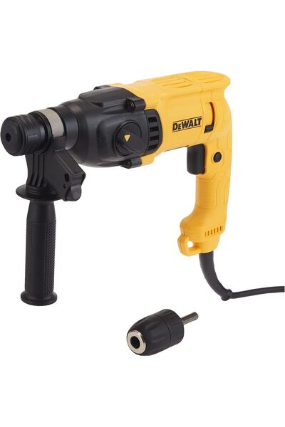 Dewalt مثقاب مطرقة SDS Plus D25033C بقوة 710 وات، 3 أوضاع، مع ظرف قياسي إضافي 13 مم