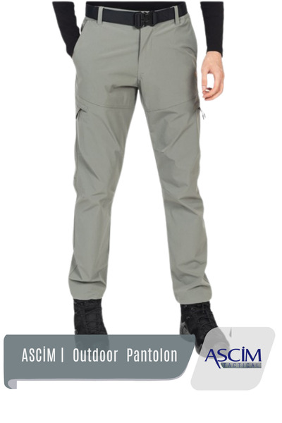 ASCİM Outdoor Yazlık Pantolon | Gri
