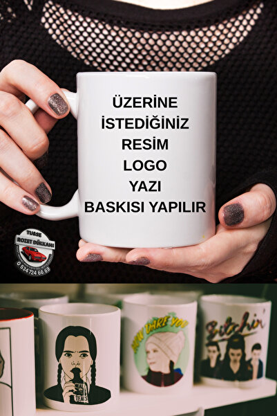 Tu&Se Candles Kişiye Özel Baskılı Kupa Bardak – Fotoğraf, Yazı, Logo Seçeneğiyle