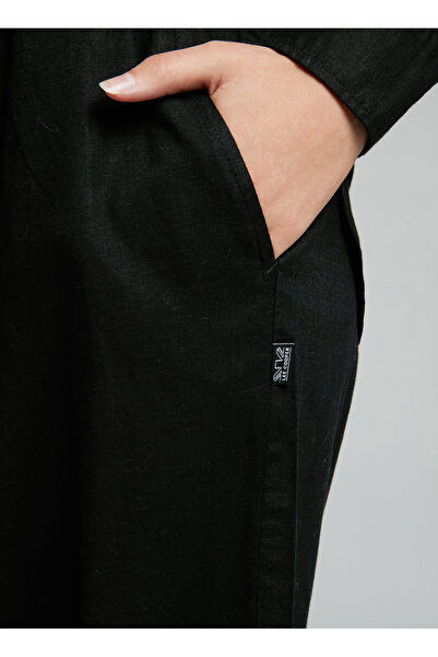 Lee Cooper Black Women's Standard Waist Straight Pants 252 Lcf 221003 Paige Black