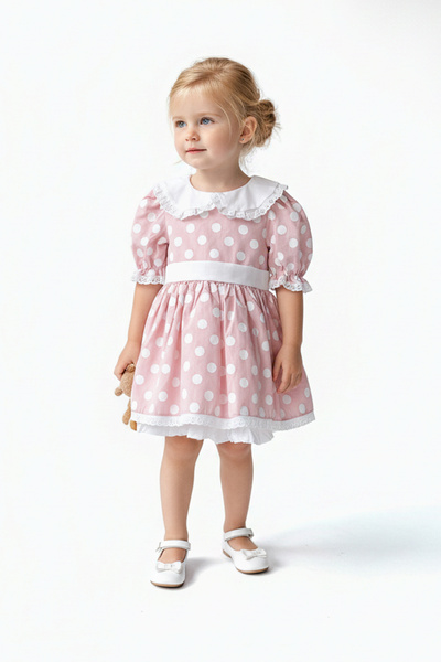 Baby Animals Kız Bebek Kız Çocuk Doğum Günü Parti Düğün Elbise Yarım Kol Asta...