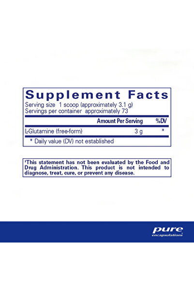Pure Encapsulations L-Glutamine Powder 227 Gr