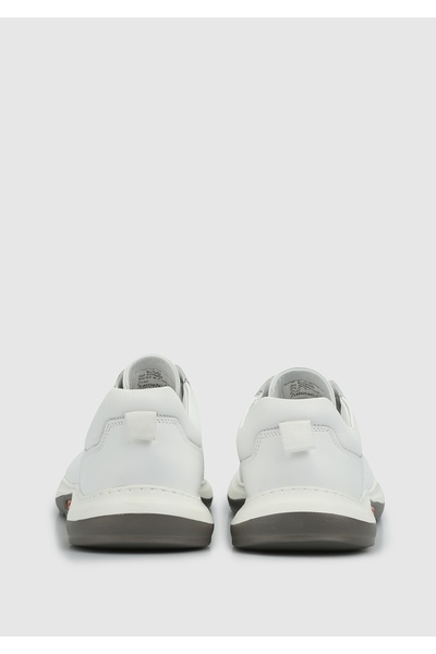 Eclipse Λευκό Δερμάτινο Ανδρικό Sneaker