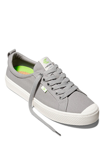 Cariuma 100103G20M - OCA Low Canvas Sneaker Açık Gri Erkek Günlük Spor Ayakkabı