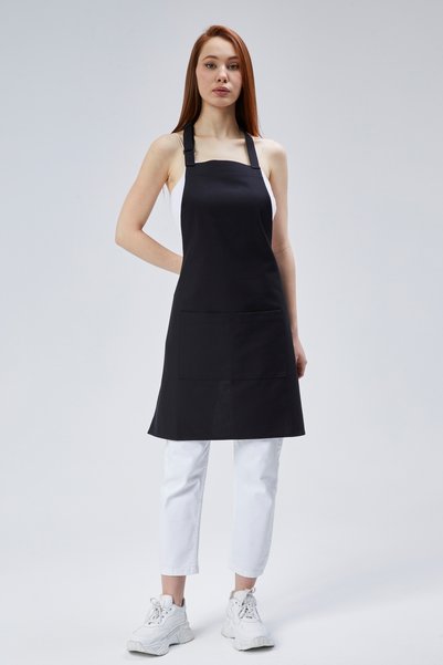 Monki Haus Coffee Shop, Barista, Hairdresser, Kitchen, Chef, Painter, and Florist Aprons Stain-Resistant White Apron