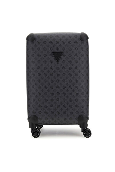 Guess Antrasit Çekçekli Sert Valiz FRIENDS WITH YOU 22 IN 8-WHLER