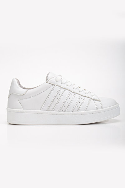 MY GROSS SHOES Γυναικεία αθλητικά παπούτσια με λευκή ραμμένη σόλα, άνετα και ...