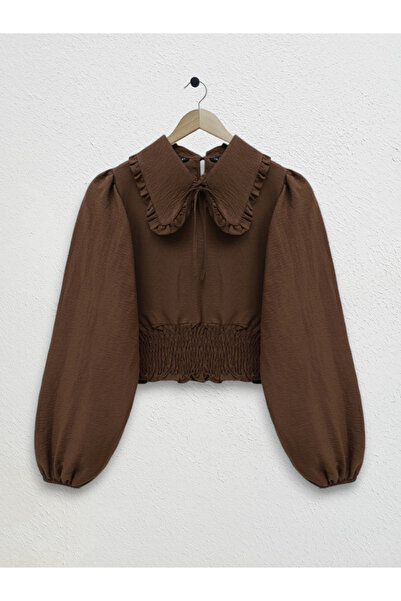 HİJABAYA Μακρυμάνικη βρεφική μπλούζα με λαιμόκοψη ελαστική μέση