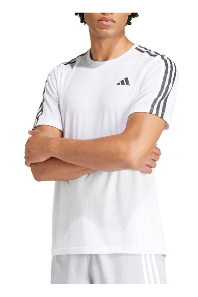 adidas IQ3835 OTR E 3S TEE Λευκό μπλουζάκι με στρογγυλή λαιμόκοψη κανονική εφ...