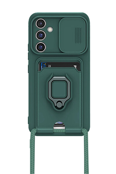 NewFace حافظة سامسونج جالاكسي A25 5G من سبيترنس مع حامل بطاقات زوما وحلقة سيل...