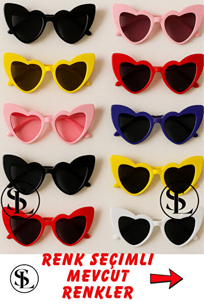 Straight Light Heart Bride Bridesmaid Sunglasses Set of 10 Color Choice Weddi...