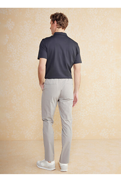 BROOKS BROTHERS Normal Bel Düz Paça Standart Gri Erkek Pantolon BBSS25MPT020