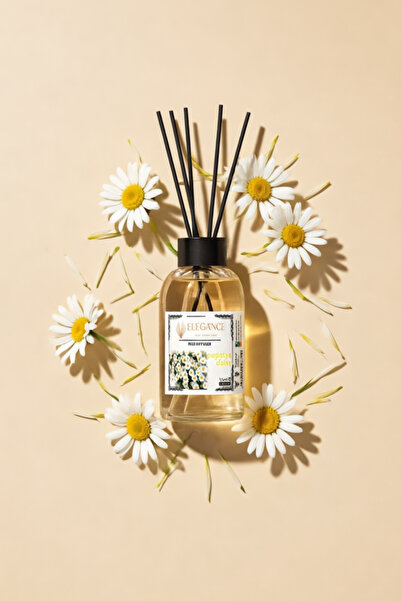 Elegance vip Perfume Papatya Reed Diffuser Bambu Çubuklu Oda Kokusu 55 ml