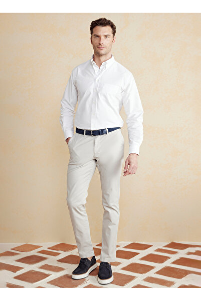 BROOKS BROTHERS Normal Bel Düz Paça Standart Taş Erkek Pantolon BBSS25MPT001
