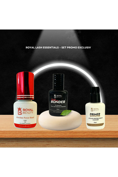 Royal Beauty Royal Lash Essentials – professional eyelash extension adhesive, primer and bonder