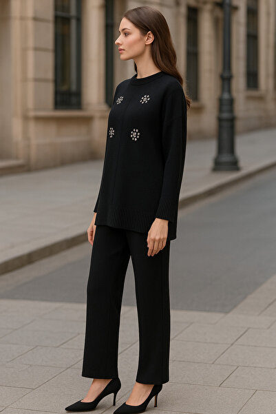 DAMGA Collection Double Suit Knitwear Bottom Top