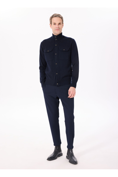 Hackett Koyu Lacivert Erkek Hırka HM703219