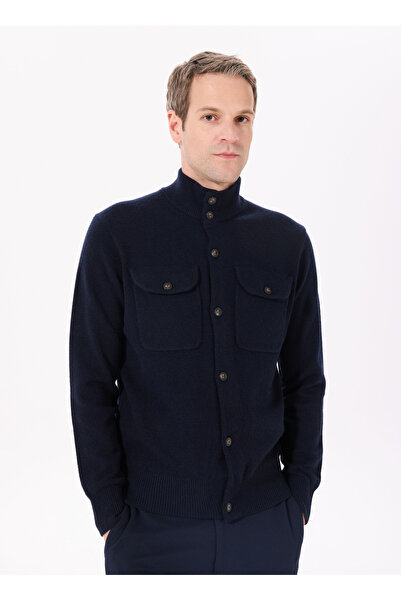 Hackett Koyu Lacivert Erkek Hırka HM703219