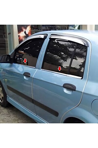 ACK Dizayn HYUNDAİ GETZ ARACA ÖZEL KROM CAM ALT ÇITASI A+