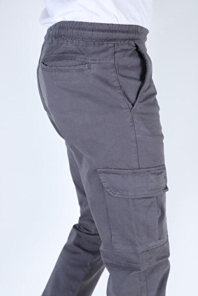 VIKUNYA Ανδρικό παντελόνι Cargo από βαμβακερό καμουφλάζ, ρυθμιζόμενη μέση, ελαστικό κάλυμμα πόδι, άνετο