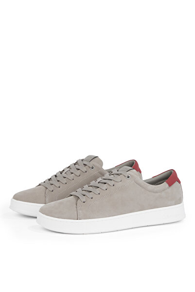 Calvin Klein Šedé pánské tenisky LOW TOP LACE UP NU