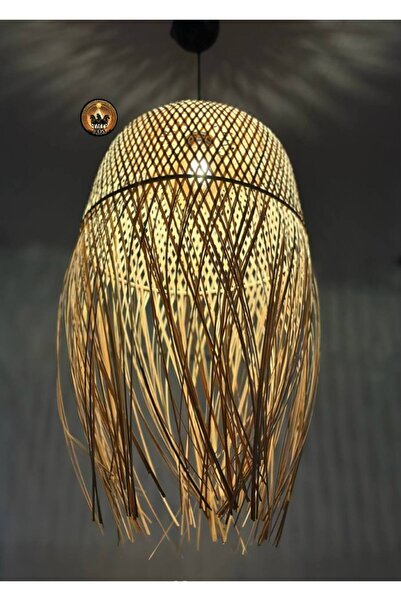 ışıksan aydınlatma Flora Bambu Avize Doğanın Kucaklayışı ve Çiçeksi Güzellik