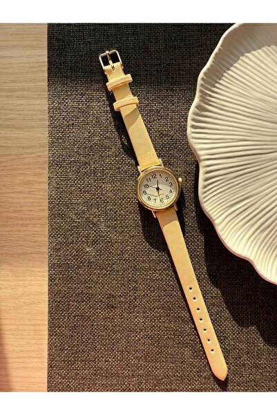 rubsey Retro Very Tiny Leather Cord Vintage Women Wrist Watch