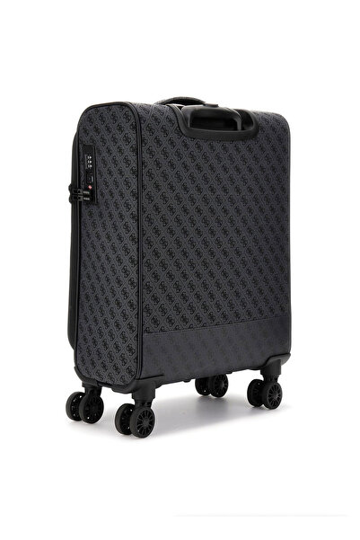 Guess Gri Çekçekli Sert Valiz NAPOLI TRAVEL - P5101
