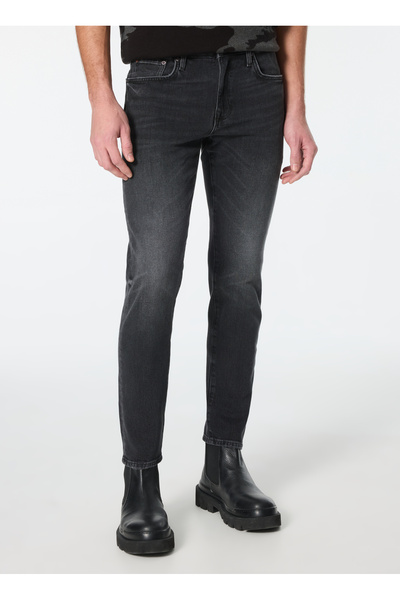 SUPERDRY Normal Bel Slim Fit Erkek Denim Pantolon M7010888AB1O_VINTAGE SLIM JEANS