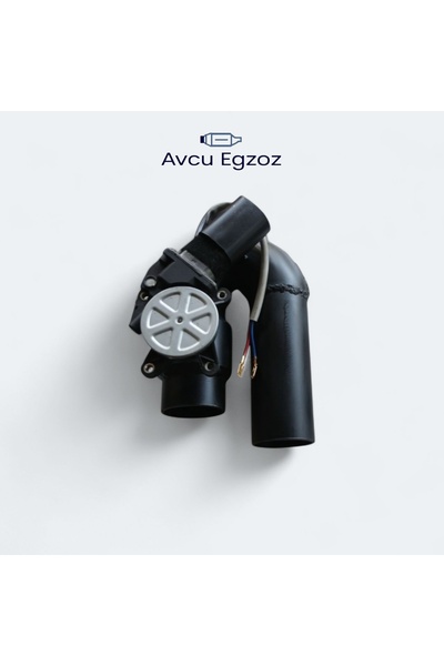 Yerli Cut Aut Çatal Motorlu Aç-Kapat Egzoz