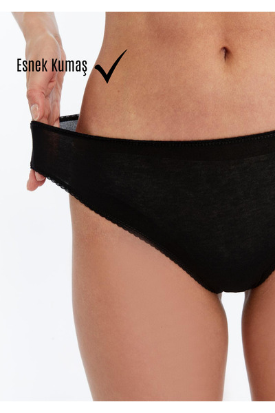 PAMORA Жіночий комплект бікіні з 5 трусиками - 95% бавовна, 5% еластан | М'яка та еластична білизна