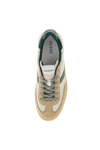 Guess Beyaz - Yeşil Erkek Sneaker NOLA III