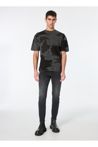 SUPERDRY Normal Bel Slim Fit Erkek Denim Pantolon M7010888AB1O_VINTAGE SLIM JEANS