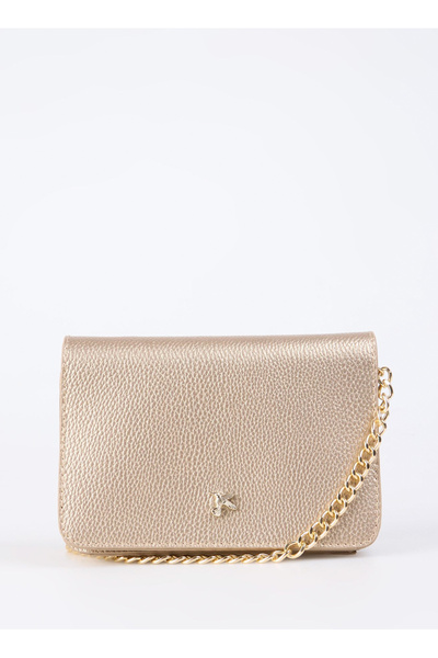 Fabrika Altın Kadın 17x12x5 cm Çapraz Çanta AYLA-ARIA