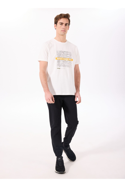 Jeep Lastikli Bel Lastikli Paça Relaxed Siyah Erkek Pantolon J5SM-PNT7202