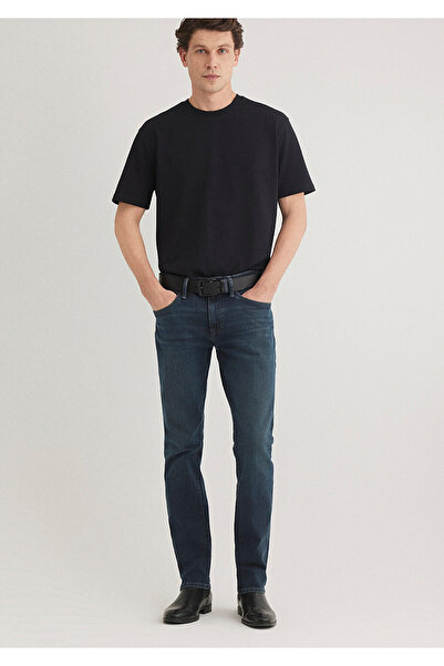 Mavi Marcus Lux Black Hazy Dark Blue Jean Trousers 0035189351