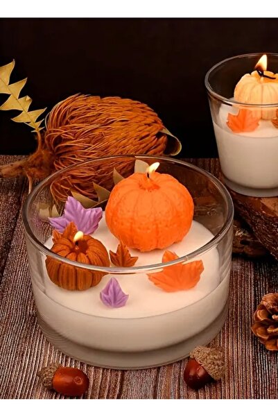 morlalem m Bal Kabağı 4,7 Cm Kabak Silikon Kalıp K-1261, Kokulu Taş Sabun Alçı Mum Kalıbı