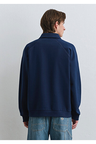 Mavi Μπλουζάκι με κουμπιά Navy Blue 0S10303-89353