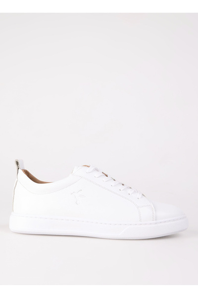 Fabrika Beyaz Erkek Deri Sneaker ELIOT-GANNON