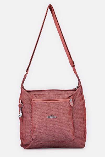 Kipling Women Brand Logo Shoulder Bag, Brown