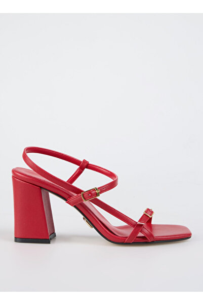 Fabrika Kırmızı Kadın Topuklu Ayakkabı BILTHE