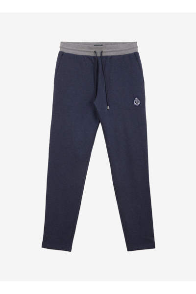 Hackett Normal Bel Slim Fit Koyu Lacivert Erkek Eşofman Altı HM581288