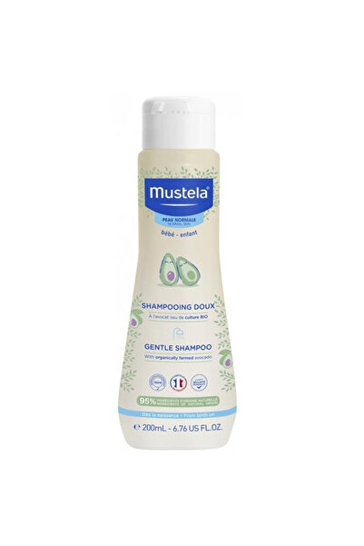 Mustela %95 Doğal İçerikli Papatya Özlü Göz Yakmayan Kolay Tarama Sağlayan  Bebek ve Çocuk Şampuanı 200 ml