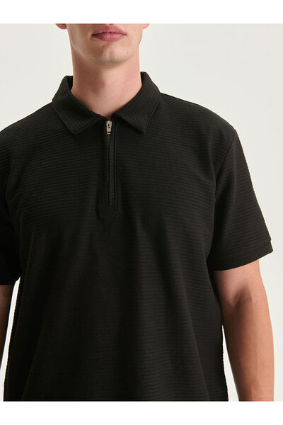 LC Waikiki Ανδρικό Tisort με γιακά πόλο νέας σεζόν - S5FE06Z8