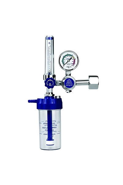 Genel Markalar Oksijen Regületörü Oxr-01 Terapi Cihazı, Oksijen Tüpü Başlığı Manometresi, Regulatörü