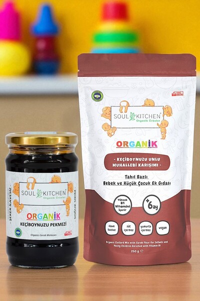 Soul Kitchen Organik Ürünler Organik Keçiboynuzlu Bebek Muhallebisi ** Keçibo...