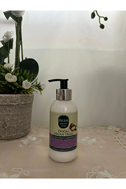 ESLEM BEAUTY CARE لوشن الجسم بزيت الأرغان الطبيعي من إسليم