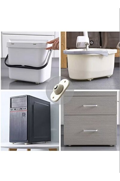 Generic مجموعة من 4 عجلات تحمل ذاتية اللصق لأشياء متعددة