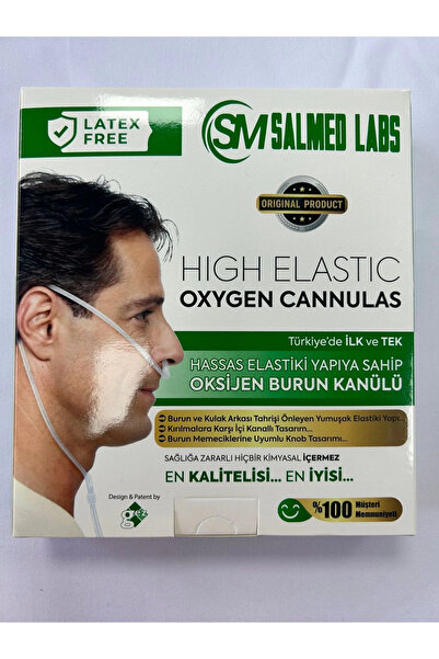 SALMED OKSİJEN KANÜLÜ SİLİKON 7 METRE